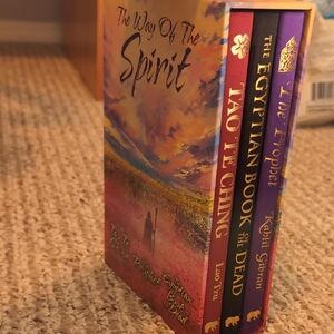 3 Books- Egyptian Book Of The Dead, Tao Te Ching & The Prophet